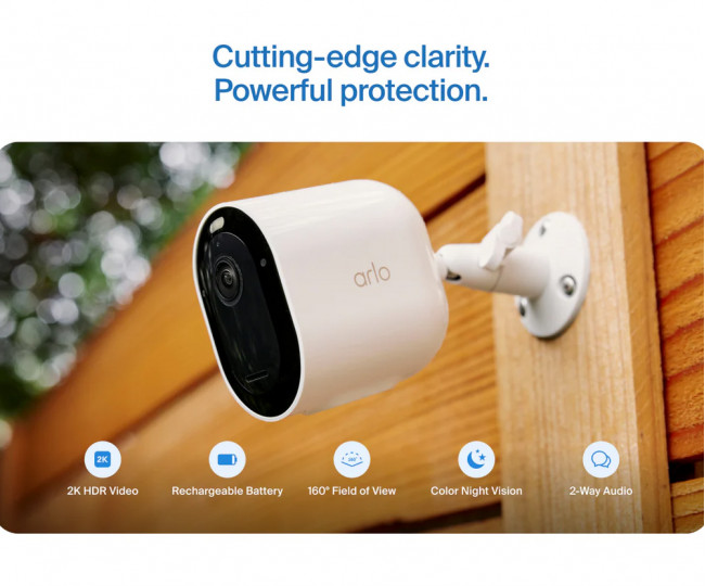 Arlo Pro (6th Gen) – AI камера відеоспостереження для дому